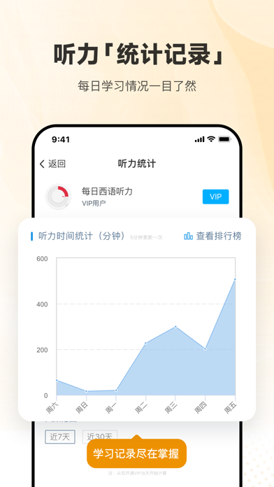 Capturas de pantalla de 每日西语听力