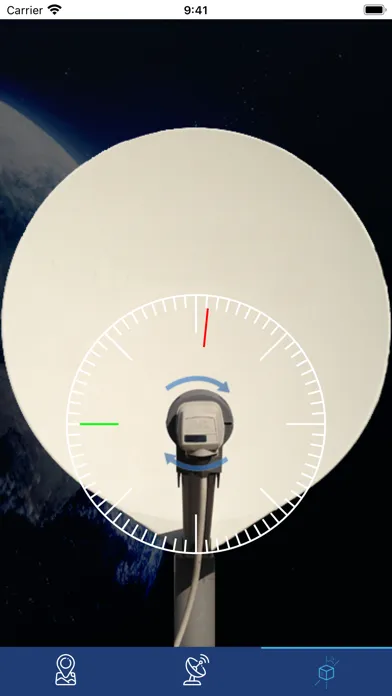 Capturas de pantalla de Eutelsat satellite finder