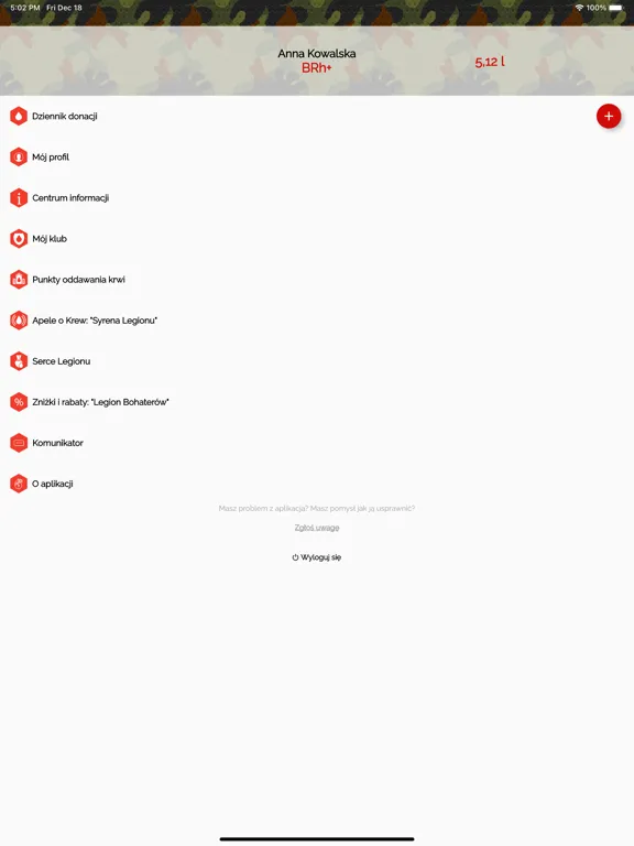 Zrzuty ekranu Legion HDK iPad 