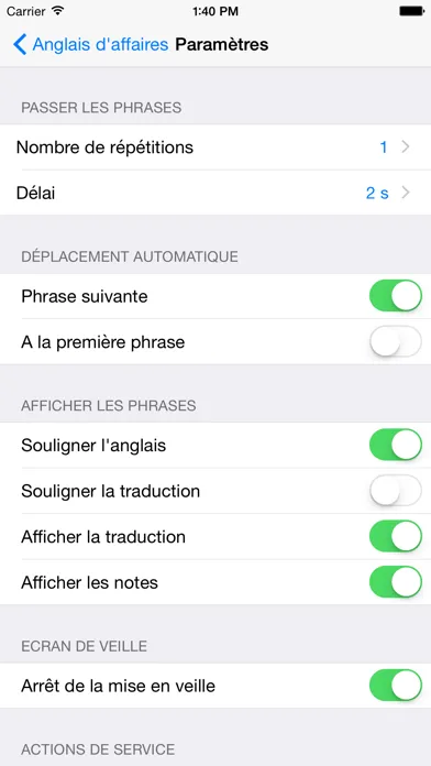 Anglais d'affaires应用截图