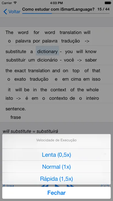 Captures d'écran de Inglês para negócios