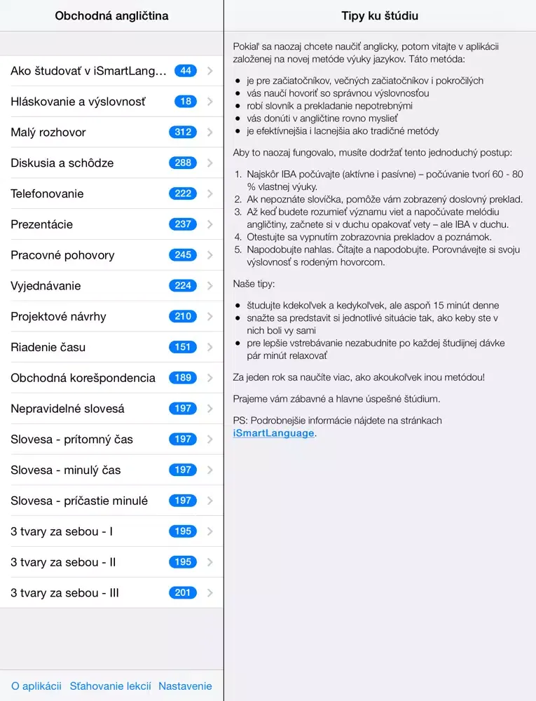 تصاویر Obchodná angličtina iPad 