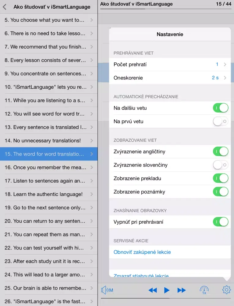 تصاویر Obchodná angličtina iPad 