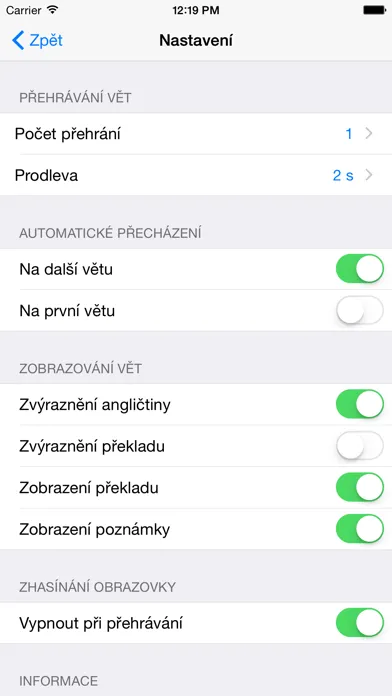 Скриншоты Klasická angličtina