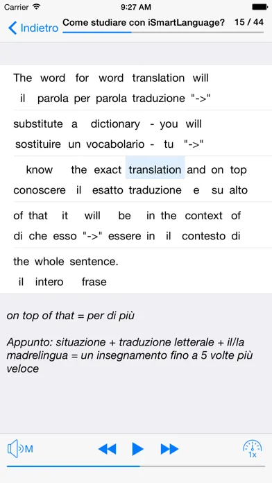 Capturas de pantalla de Inglese quotidiano