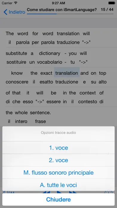 Capturas de pantalla de Inglese quotidiano