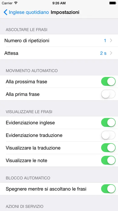 Capturas de pantalla de Inglese quotidiano