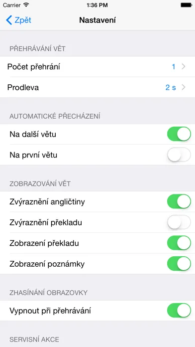 Скриншоты Angličtina PREMIUM