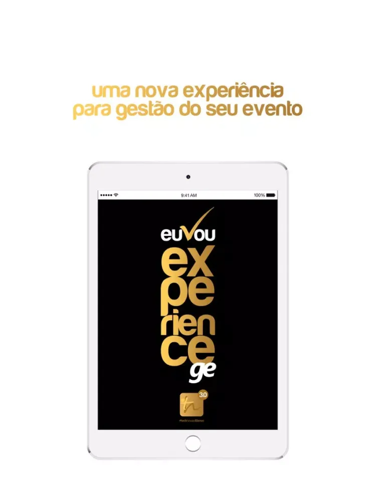 euVou Organizador iPad  स्क्रीनशॉट