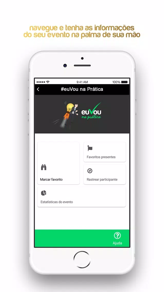 Ảnh chụp màn hình của euVou Organizador