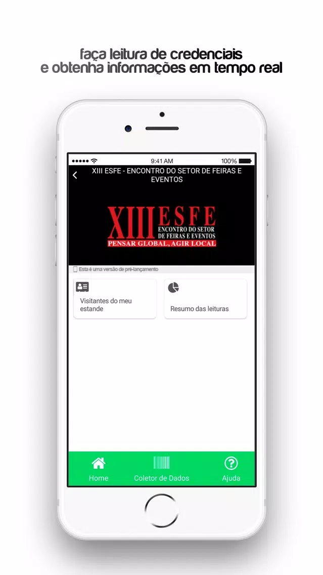 euVou Expositor Screenshots
