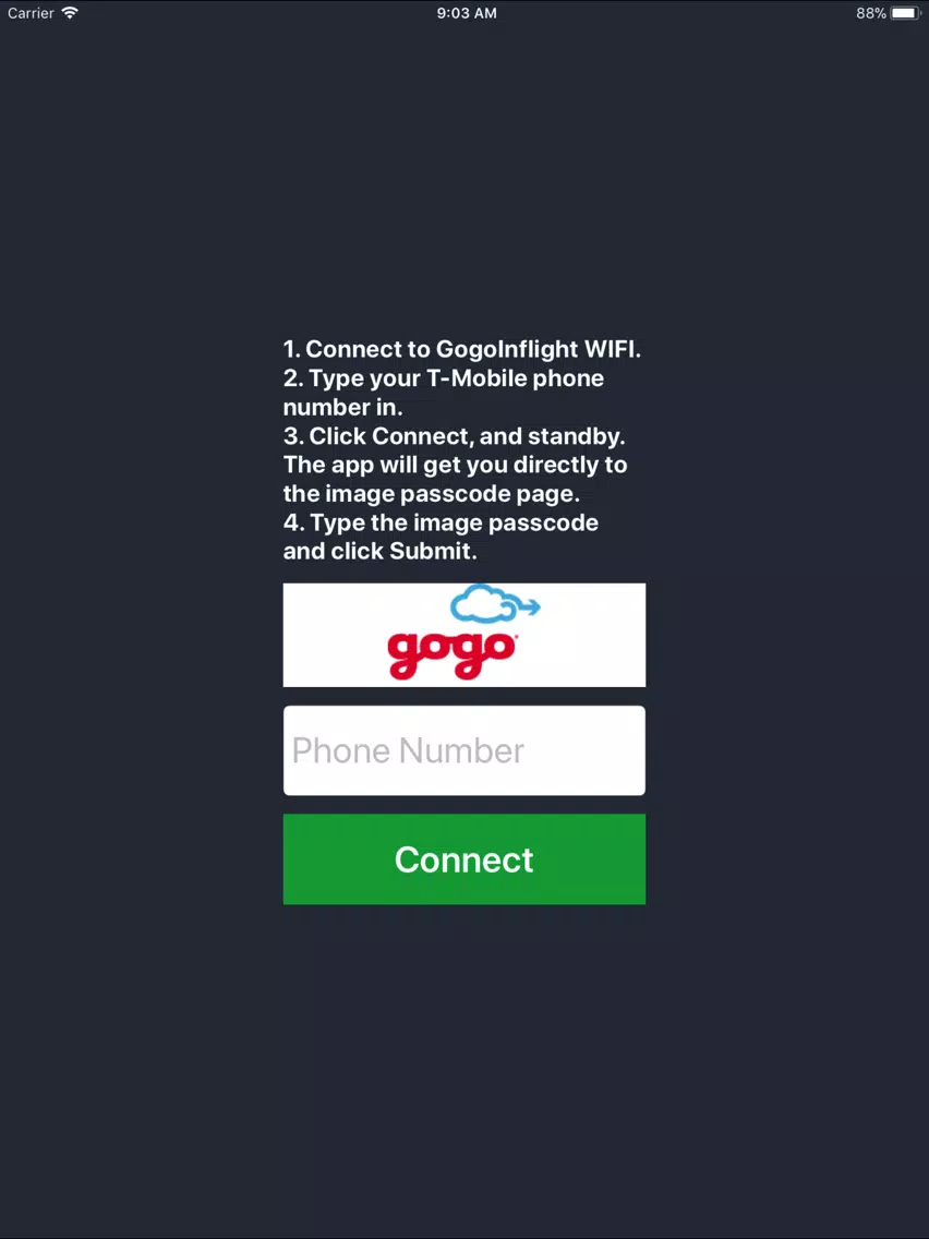 WIFI Quick Connect iPad  Screenshots