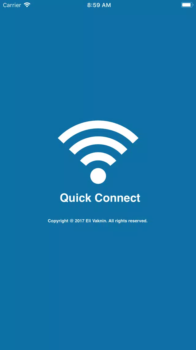 WIFI Quick Connect Screenshots