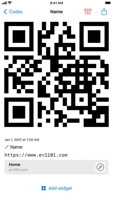 QRWallet EV स्क्रीनशॉट