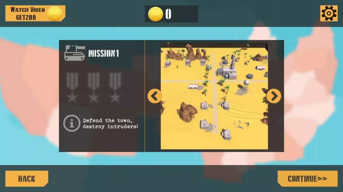 Capturas de tela do Tank Hero:Desert Operation