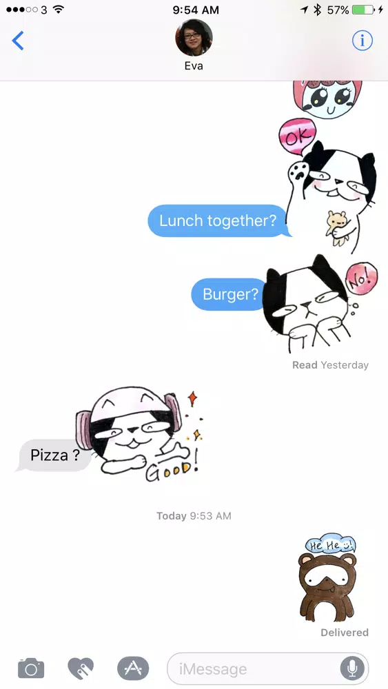 Скриншоты Doodle Funny Stickers Free