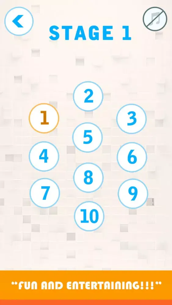 ภาพหน้าจอของ Circle the Square - Don't let the Dot Jump Out