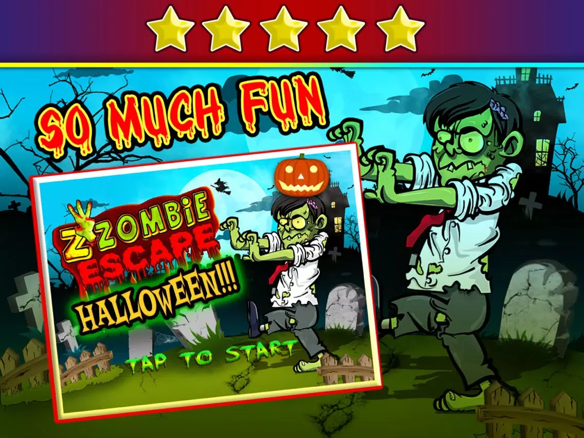 Ảnh chụp màn hình của Halloween Z Zombie Escape iPad 