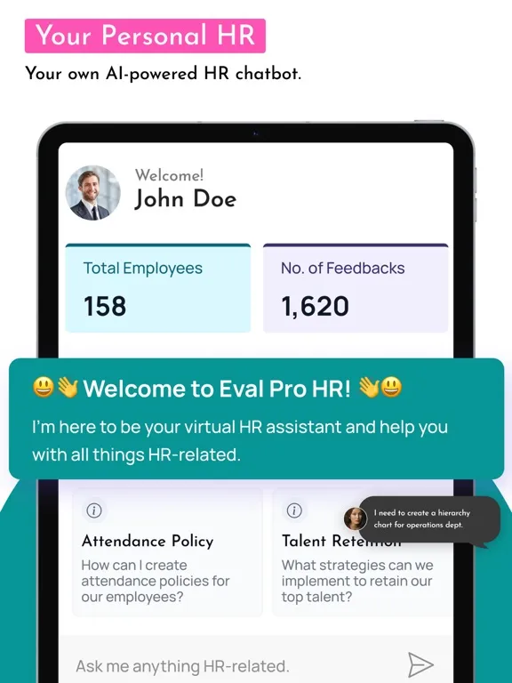 EvalPro.ai iPad  Screenshots