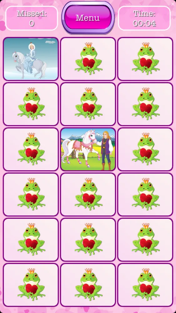 Princess Pony - Matching Memory Game for Kids And Toddlers who Love Princesses and Ponies应用截图