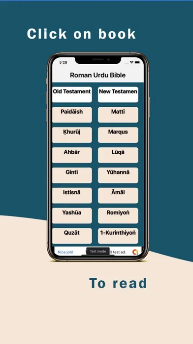 Capturas de pantalla de Roman Urdu Bible