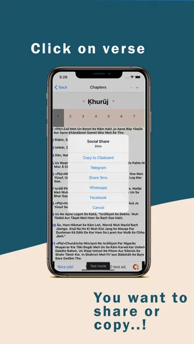 Capturas de pantalla de Roman Urdu Bible