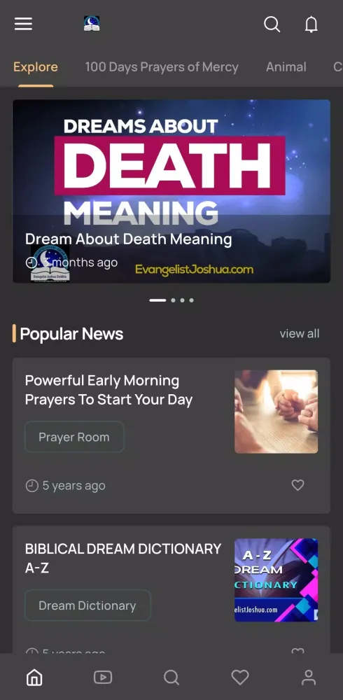 Evangelist Joshua Ministries Screenshots