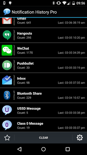 Notification History Pro Screenshots
