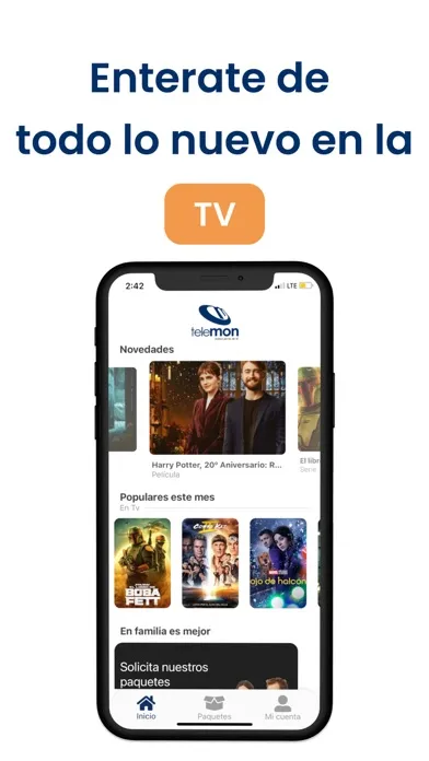 ภาพหน้าจอของ Telemon tv