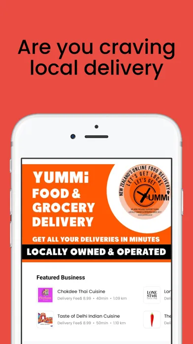 Capturas de pantalla de YUMMi | Food Delivery