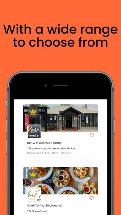 Capturas de pantalla de YUMMi | Food Delivery
