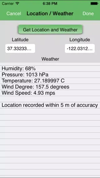 FieldBook Screenshots