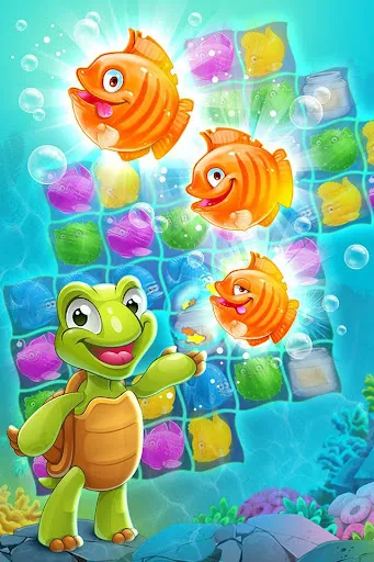 Captures d'écran de Mermaid - treasure match-3
