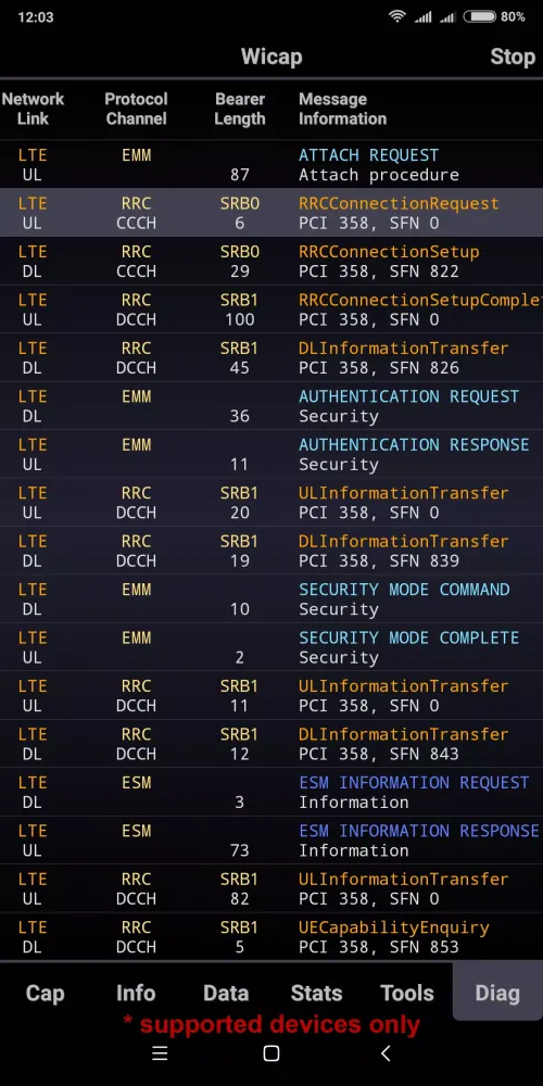 Wicap Screenshots