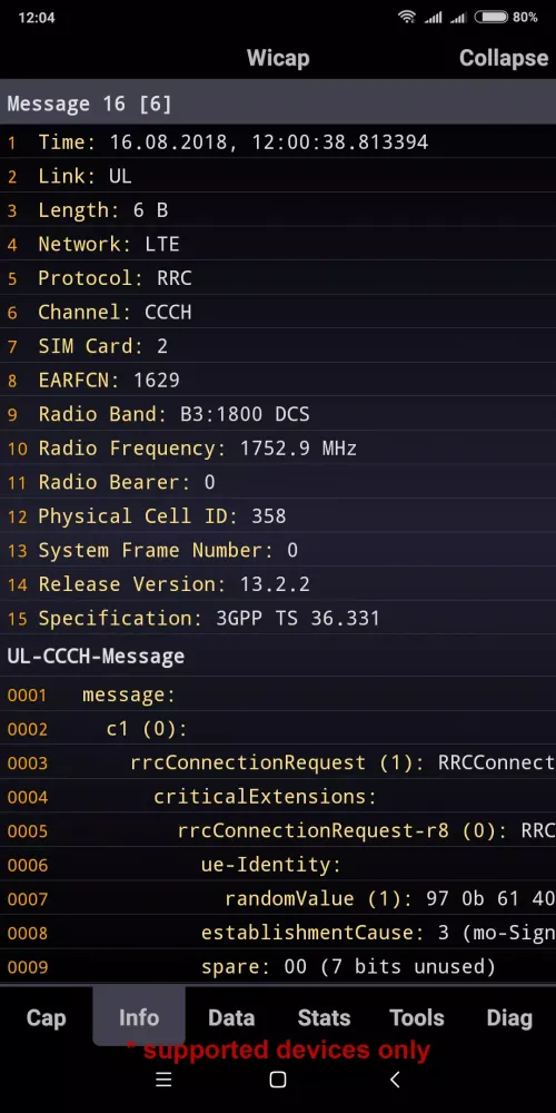 Wicap Screenshots