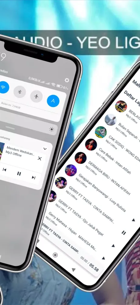 Capturas de tela do Dangdut Mahesa Music Offline