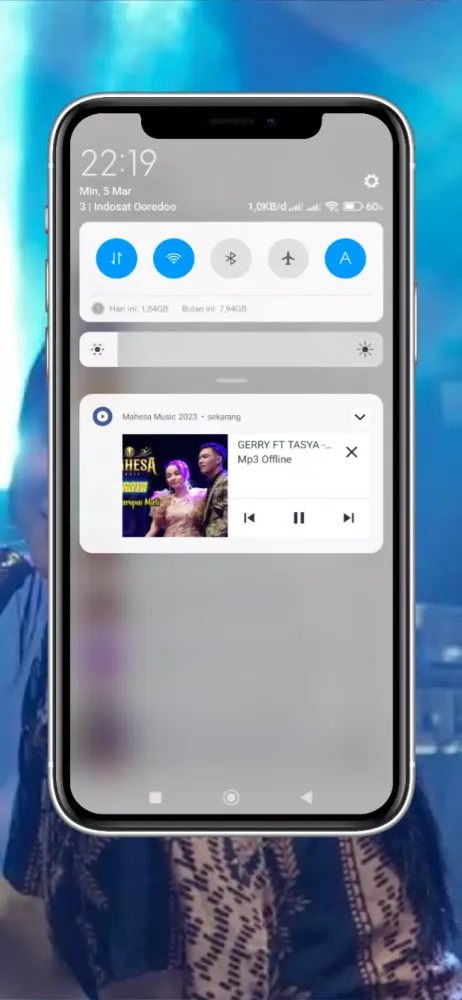 Capturas de tela do Dangdut Mahesa Music Offline