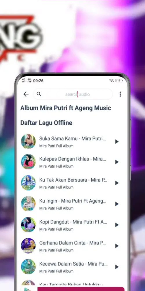 Dangdut Mira Putri Ageng Music Screenshots