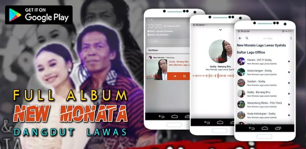 Monata Dangdut Lawas Offline Screenshots