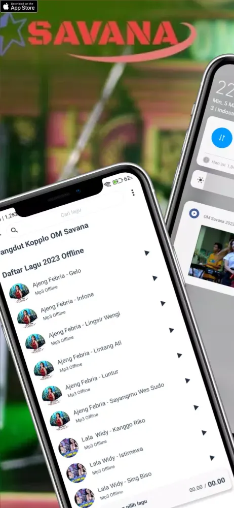 Captures d'écran de Dangdut OM Savana Offline