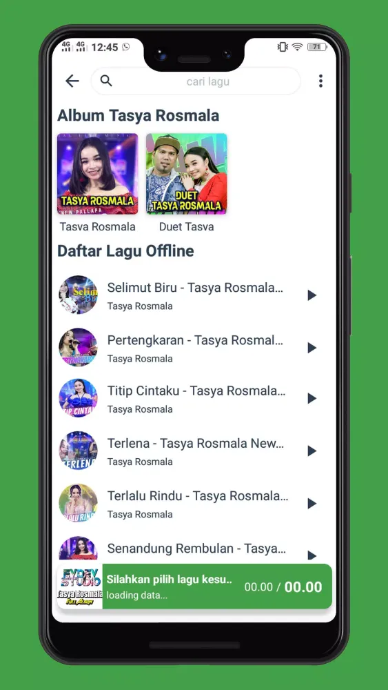 Captures d'écran de Lagu Tasya Rosmala Offline
