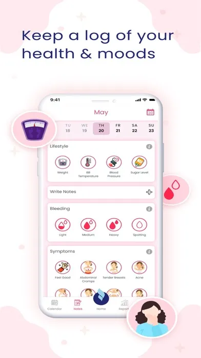 صور EveCare Period Tracker & Diary