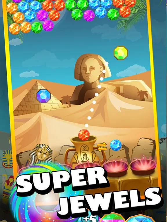 Tangkapan layar Bubble Ball Marble Shooter Mania - Jewels Shooting iPad 