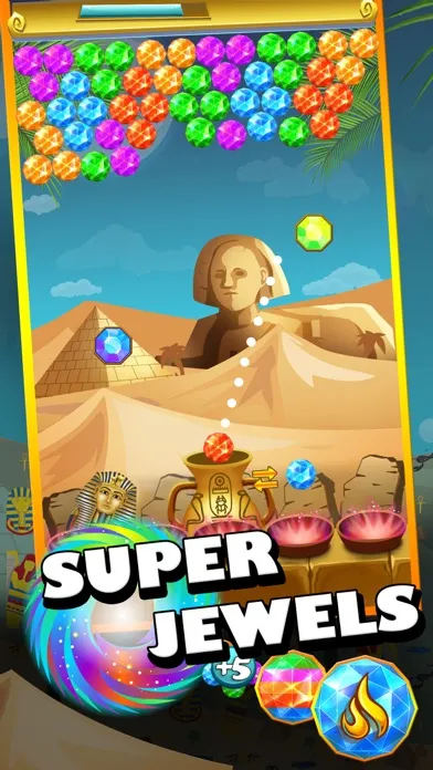 Tangkapan layar Bubble Ball Marble Shooter Mania - Jewels Shooting