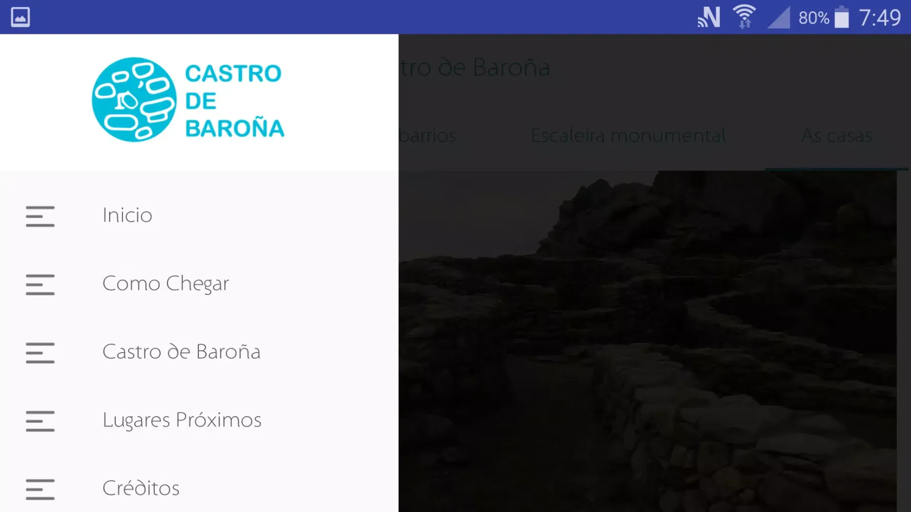 تصاویر Castro de Baroña.
