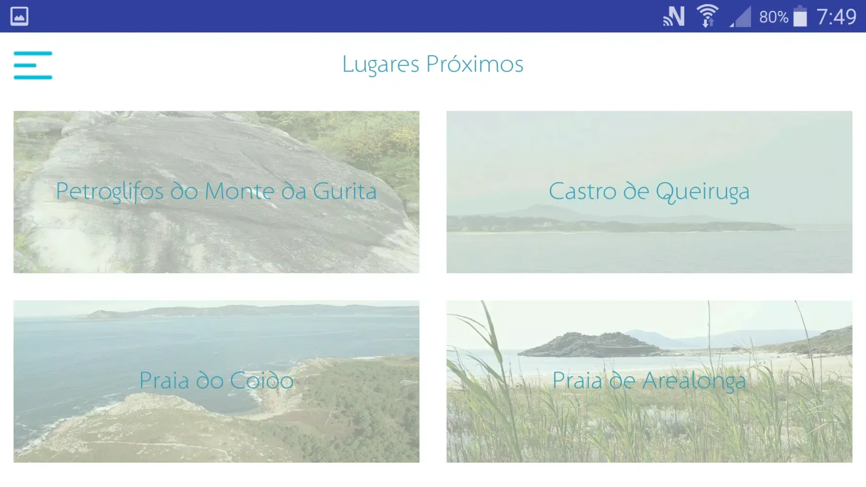 تصاویر Castro de Baroña.