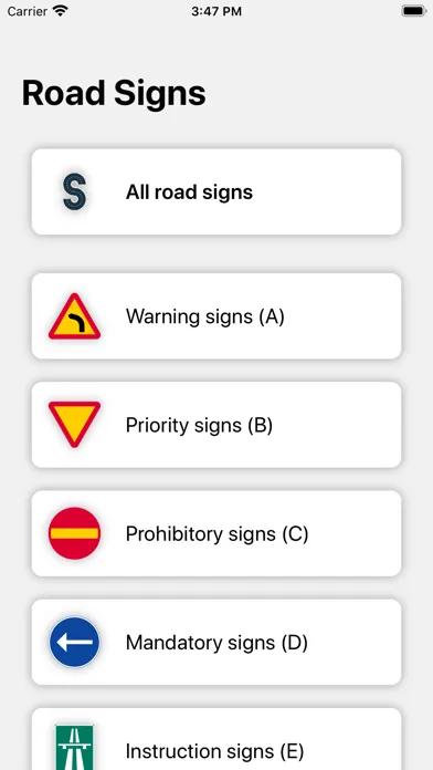 Скриншоты Road Signs - Sweden