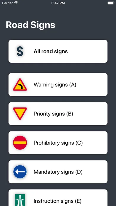 Скриншоты Road Signs - Sweden