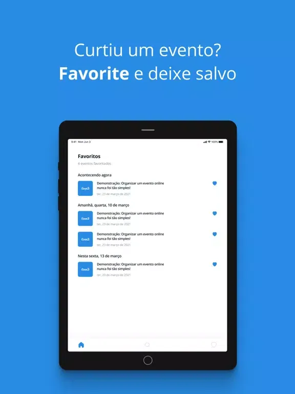 Zrzuty ekranu Even3 Eventos iPad 