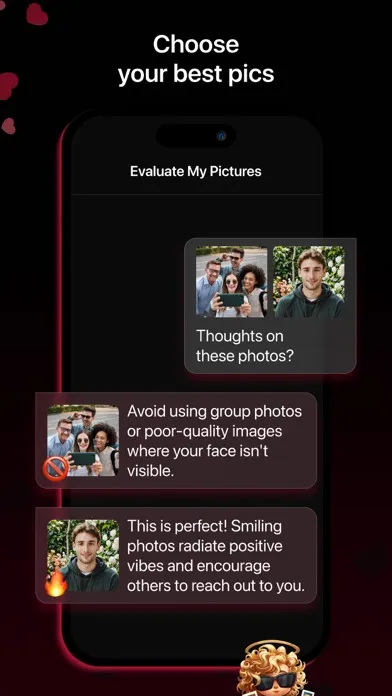 Скриншоты Mr Rizz: AI Texting Wingman